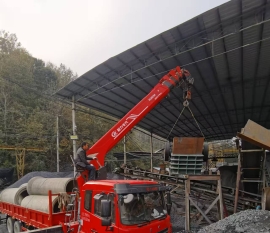 安康12吨随车吊出租 设备吊运